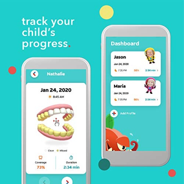 Colgate hum Smart Manual Kids Toothbrush, hum Kids Toothbrush With Phone Stand - Image 7