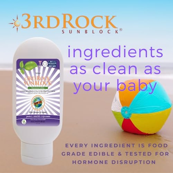 3rd Rock Sunblock Sunscreen Lotion SPF 35 Plus for Kids Children & Infants - Image 4