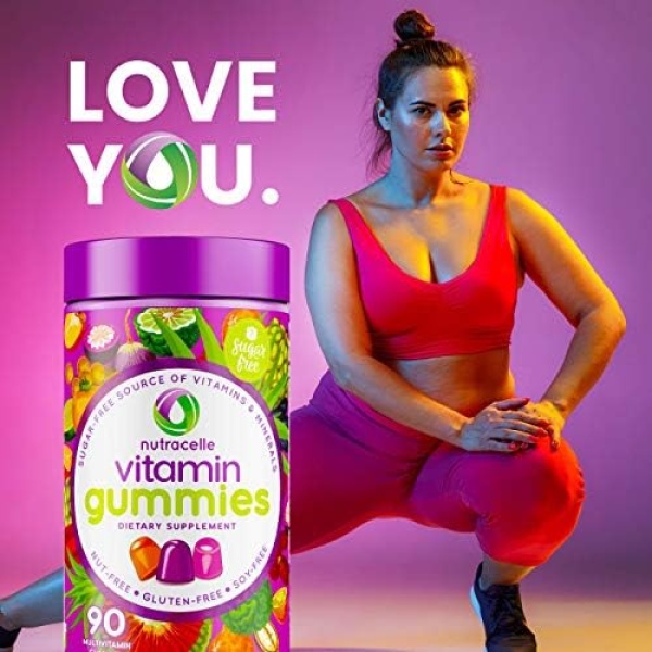 NUTRACELLE NUTRAMIN Daily Vegan Keto Multivitamin Gummies Vitamin C, D2 - Image 8