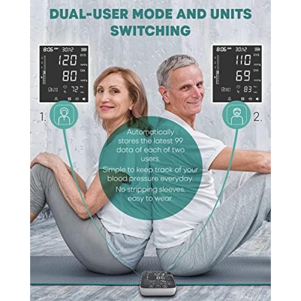 All New LAZLE Blood Pressure Monitor - Automatic Upper Arm Machine & Accurate - Image 4