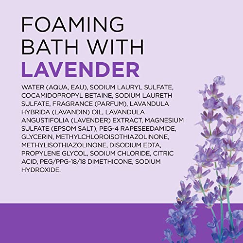 Dr Teal's Foaming Bath with Pure Epsom Salt, Soothe & Sleep with Lavender - Image 8