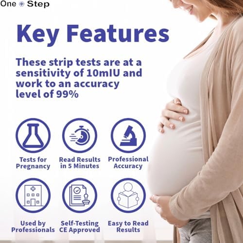 15 x Ultra Early - 10mIU Wide Width 3.5mm Pregnancy Test Strips - Image 2