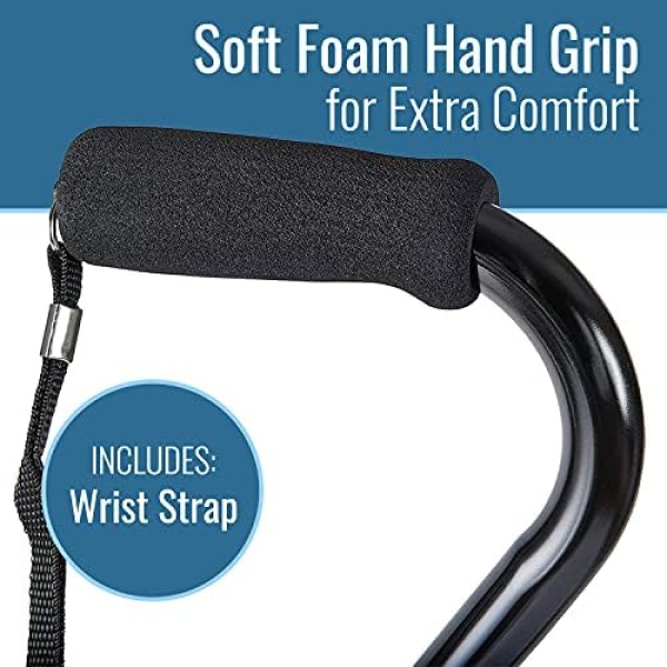 DMI Walking Cane and Walking Stick for Adult Men and Women, FSA Eligible - Image 2
