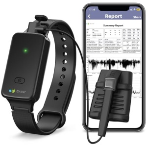 SleepO2 Wrist Recording Pulse Oximeter by EMAY | Continuous Oxygen Monitor for