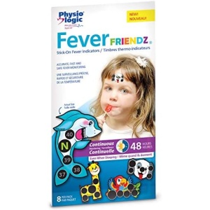 Physio Logic Fever-Friendz Stick-On Thermometer Fever Indicators for Kids 1