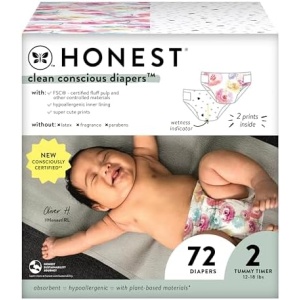 The Honest Company Clean Conscious Diapers | Plant-Based, Sustainable | Young at